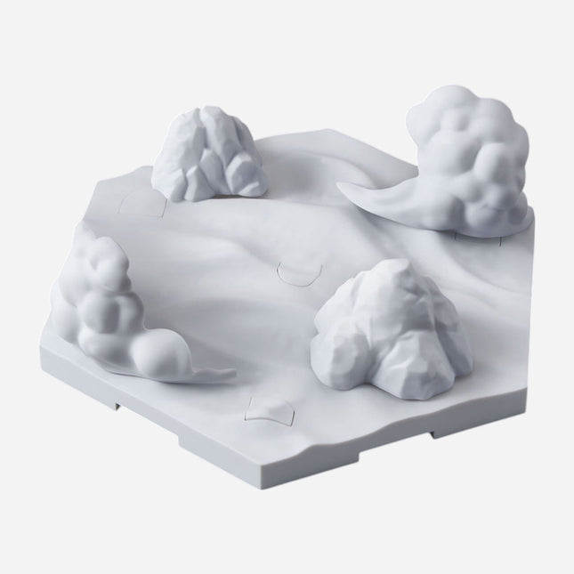 30MM 1/144 CUSTOMIZE SCENE BASE (SNOWFIELD VER.)