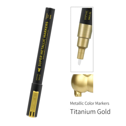 MKS-02 TITANIUM GOLD SUPER METALLIC MARKER