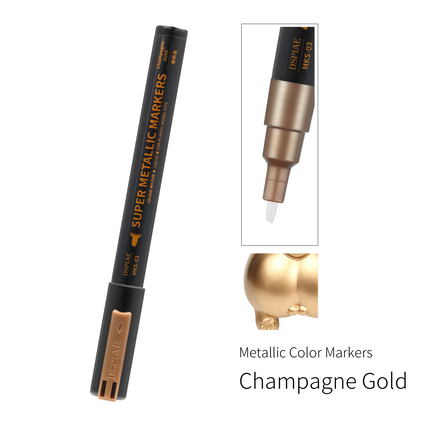 MKS-03 CHAMPAGNE GOLD SUPER METALLIC MARKER