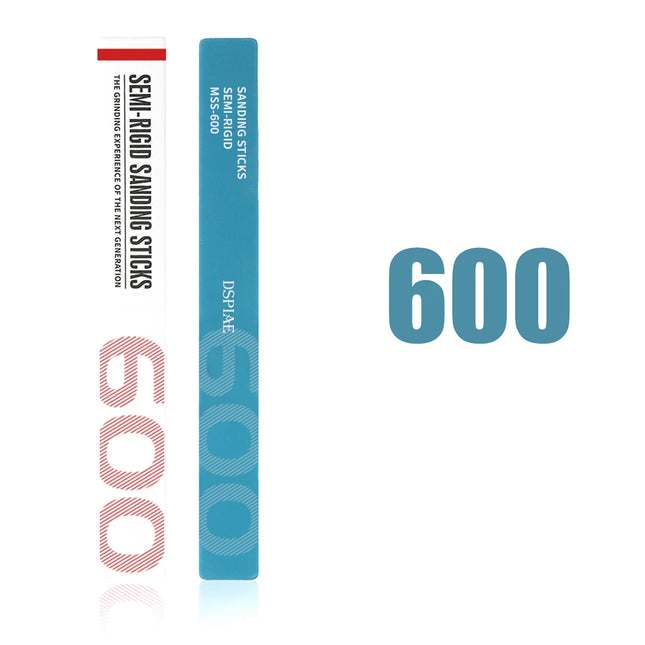 MSS-600 #600 SEMI-RIGID SANDING STICKS (3 PCS)