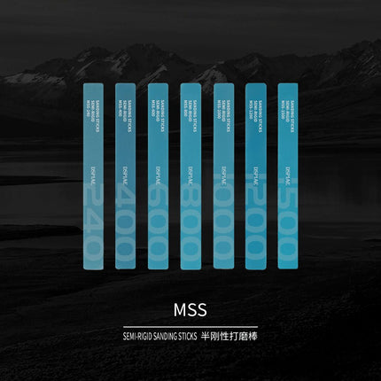MSS-800 #800 SEMI-RIGID SANDING STICKS (3 PCS)