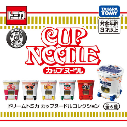 DREAM TOMICA CUP NOODLE COLLECTION 1BOX 6PCS