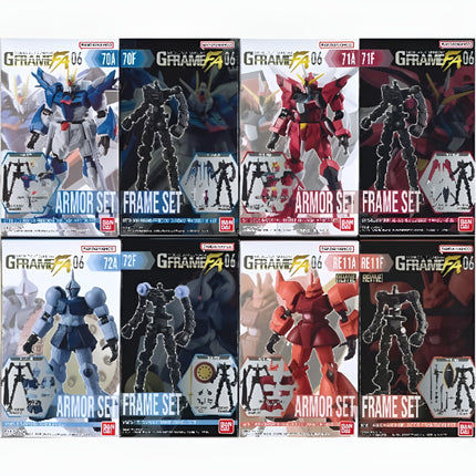 GUNDAM G-FRAME FA 06 (FULL SET OF 8)