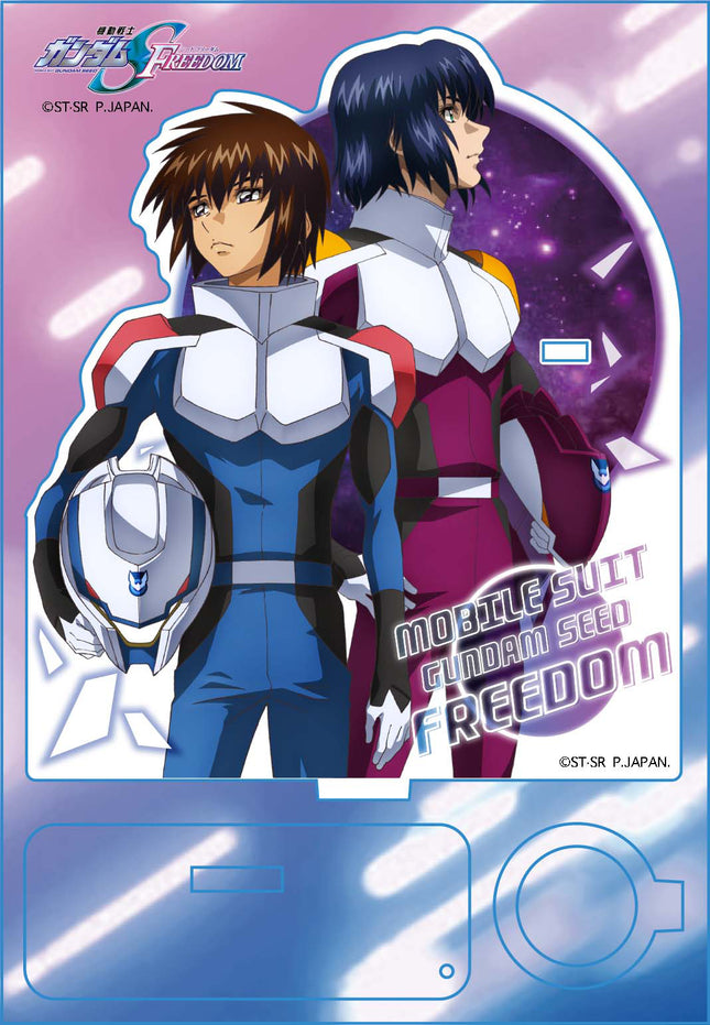 KIRA YAMATO & ATHRUN ZALA ACRYLIC PEN STAND (GUNDAM SEED FREEDOM)