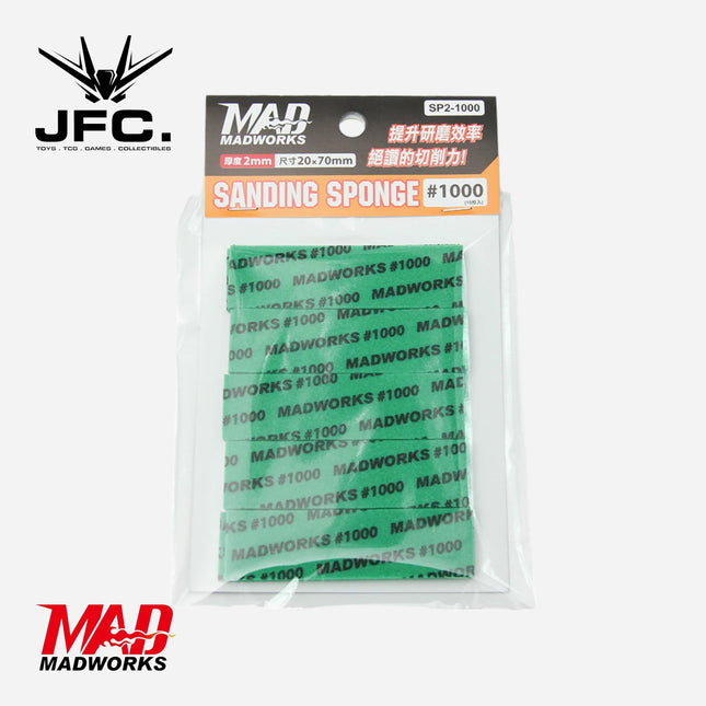 SP2-1000 2MM SANDING SPONGE #1000 - 10pcs