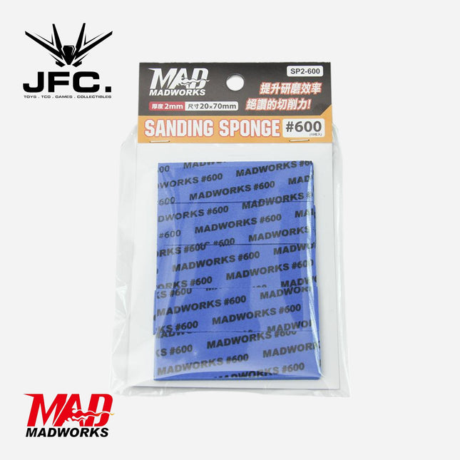 SP2-600 2MM SANDING SPONGE #600 - 10pcs