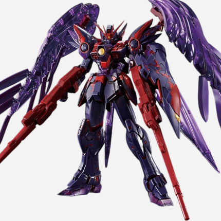 MG 1/100 WING GUNDAM ZERO EW [CROSS CONTRAST COLORS / CLEAR PURPLE] - LIMITED ITEM