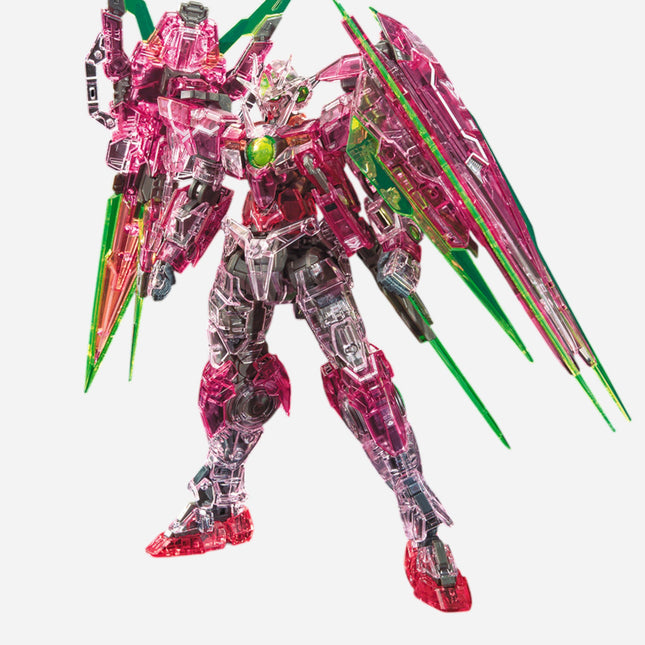 RG 1/144 00 QAN[T] FULL SABER [TRANS-AM CLEAR] - THE GUNDAM BASE LIMITED