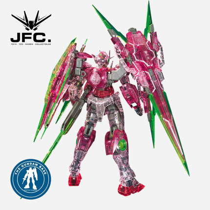 RG 1/144 00 QAN[T] FULL SABER [TRANS-AM CLEAR] - THE GUNDAM BASE LIMITED