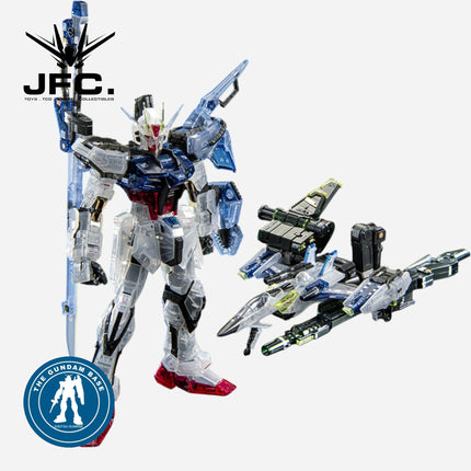 RG 1/144 AILE STRIKE GUNDAM & SKYGRASPER (LAUNCHER/SWORD PACK SET) [CLEAR COLOR] - GUNDAM BASE LIMITED