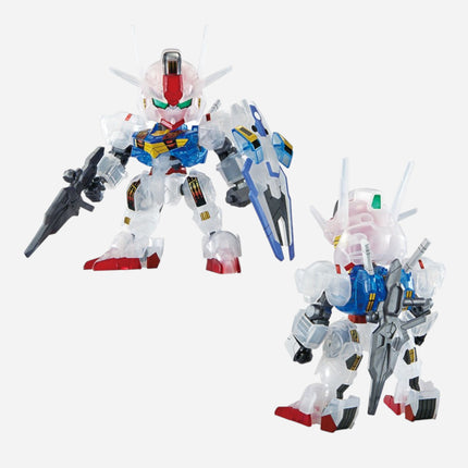 SD GUNDAM EX STANDARD GUNDAM AERIAL (CLEAR COLOR) - ROUND BOX GUNPLA