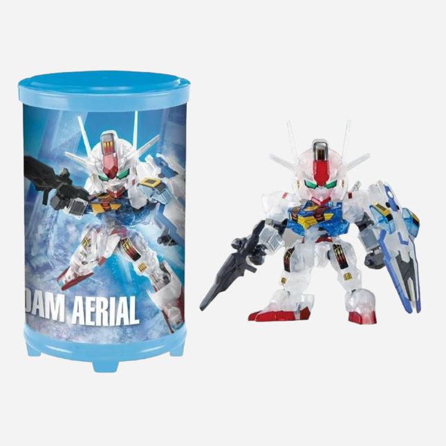 SD GUNDAM EX STANDARD GUNDAM AERIAL (CLEAR COLOR) - ROUND BOX GUNPLA