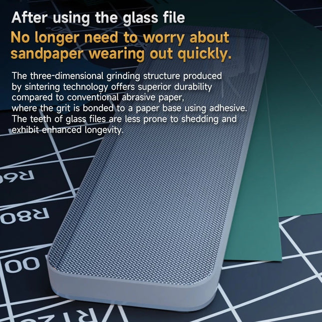 STEDI PRECISION GLASS FILE (UPGRADED VERSION)