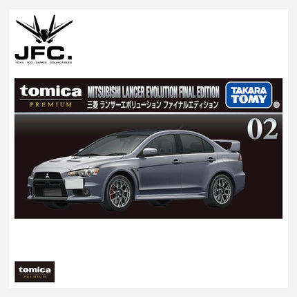 TOMICA PREMIUM NO.02 MITSUBISHI LANCER EVOLUTION FINAL EDITION