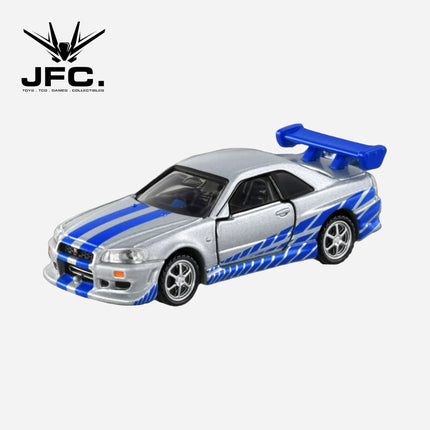 TOMICA PREMIUM UNLIMITED NO.08 THE FAST AND FURIOUS BNR34 SKYLINE GT-R