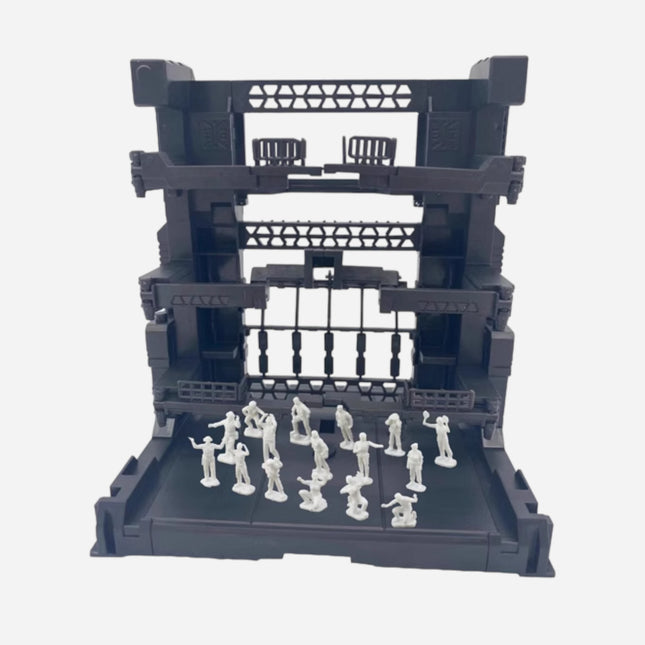 1/144 GUNDAM MS CAGE/DOCK/HANGAR (GRAY)