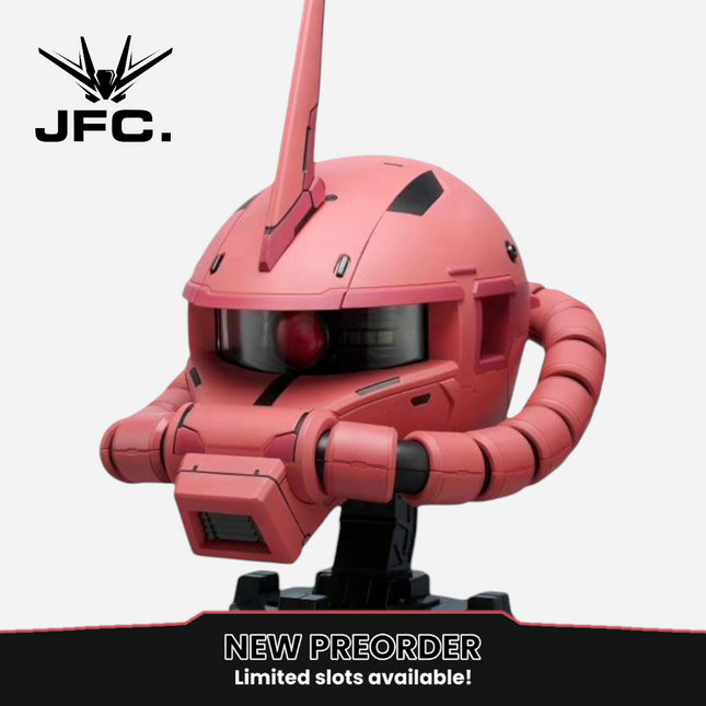 PREORDER-APR 2025🔥BN HEAD COLLECTION VOL.3 - MS-06S ZAKU II [CHAR AZNABLE'S CUSTOM]