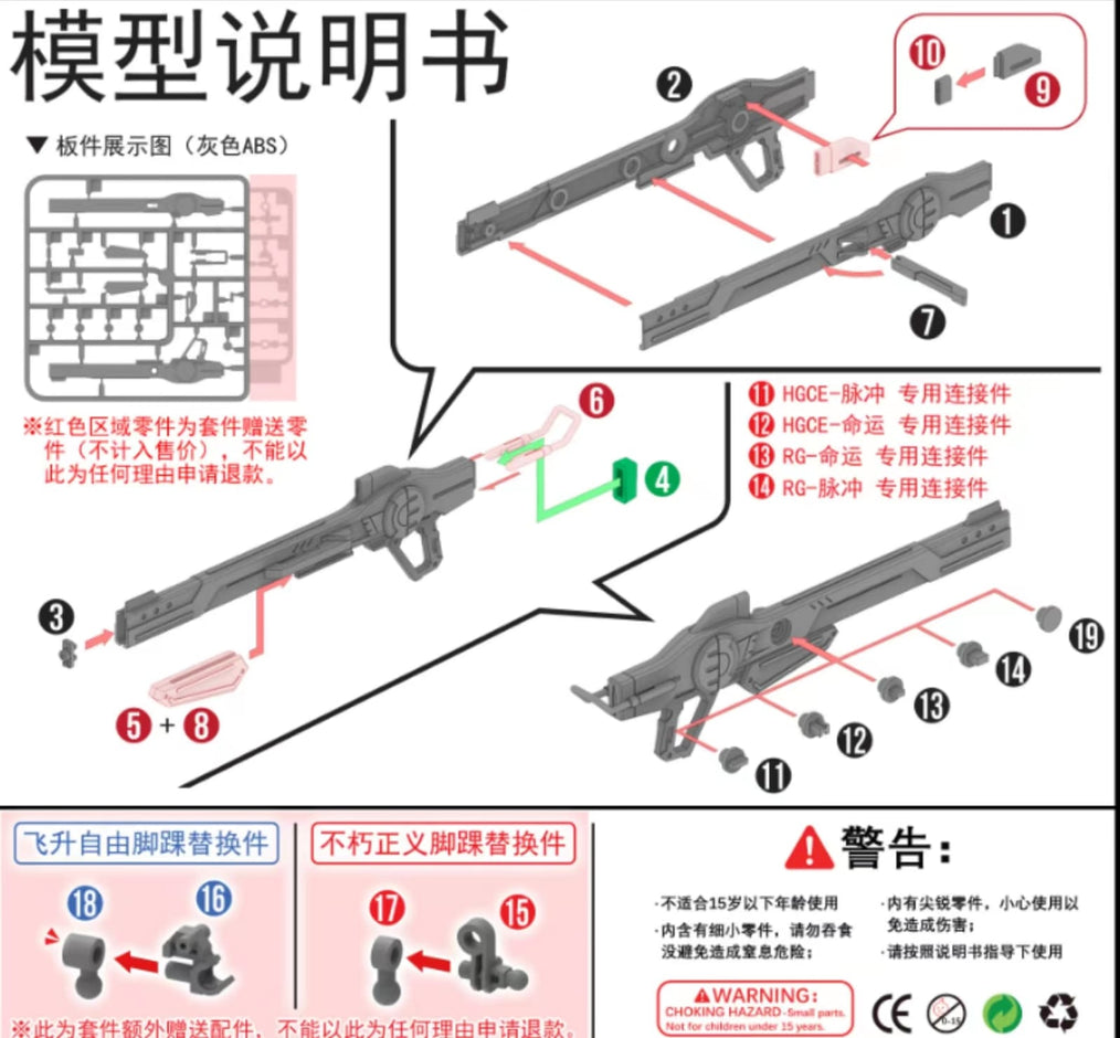 1/144 TYPE-35 PROTOTYPE ADVANCED RAILGUN (GUNDAM SEED FREEDOM) – JFC.