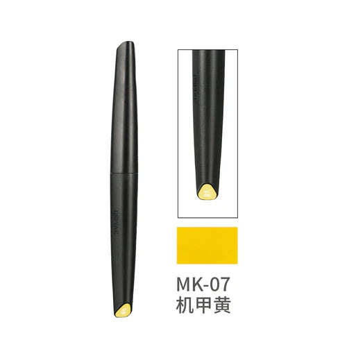 MK-07 YELLOW SOFT TIPPED MARKER