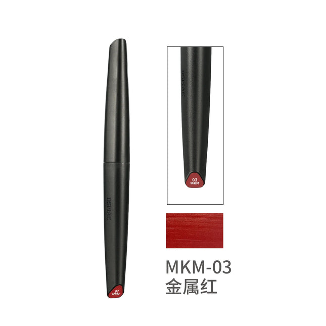 MKM-03 METALLIC RED SOFT TIPPED MARKER