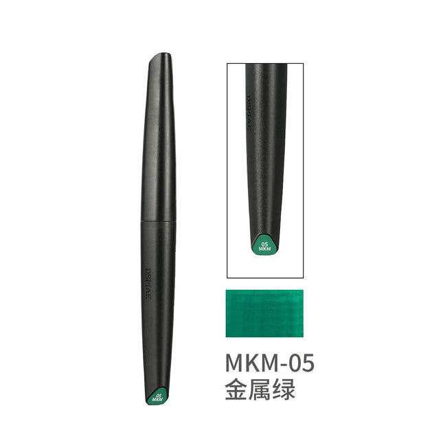 MKM-05 METALLIC GREEN SOFT TIPPED MARKER