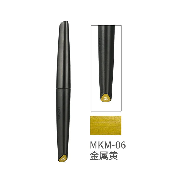 MKM-06 METALLIC GOLD SOFT TIPPED MARKER