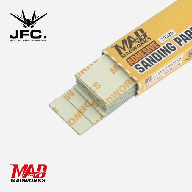 ADHESIVE SANDING PAPER #320 (20 PCS)