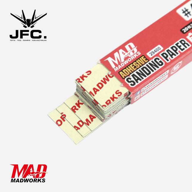 ADHESIVE SANDING PAPER #400 (20 PCS)