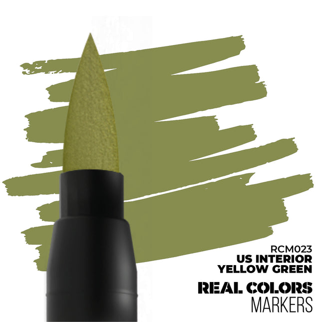 RCM023 US INTERIOR YELLOW GREEN RC MARKER