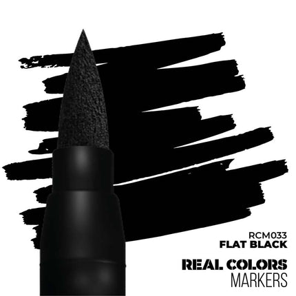 RCM033 FLAT BLACK RC MARKER